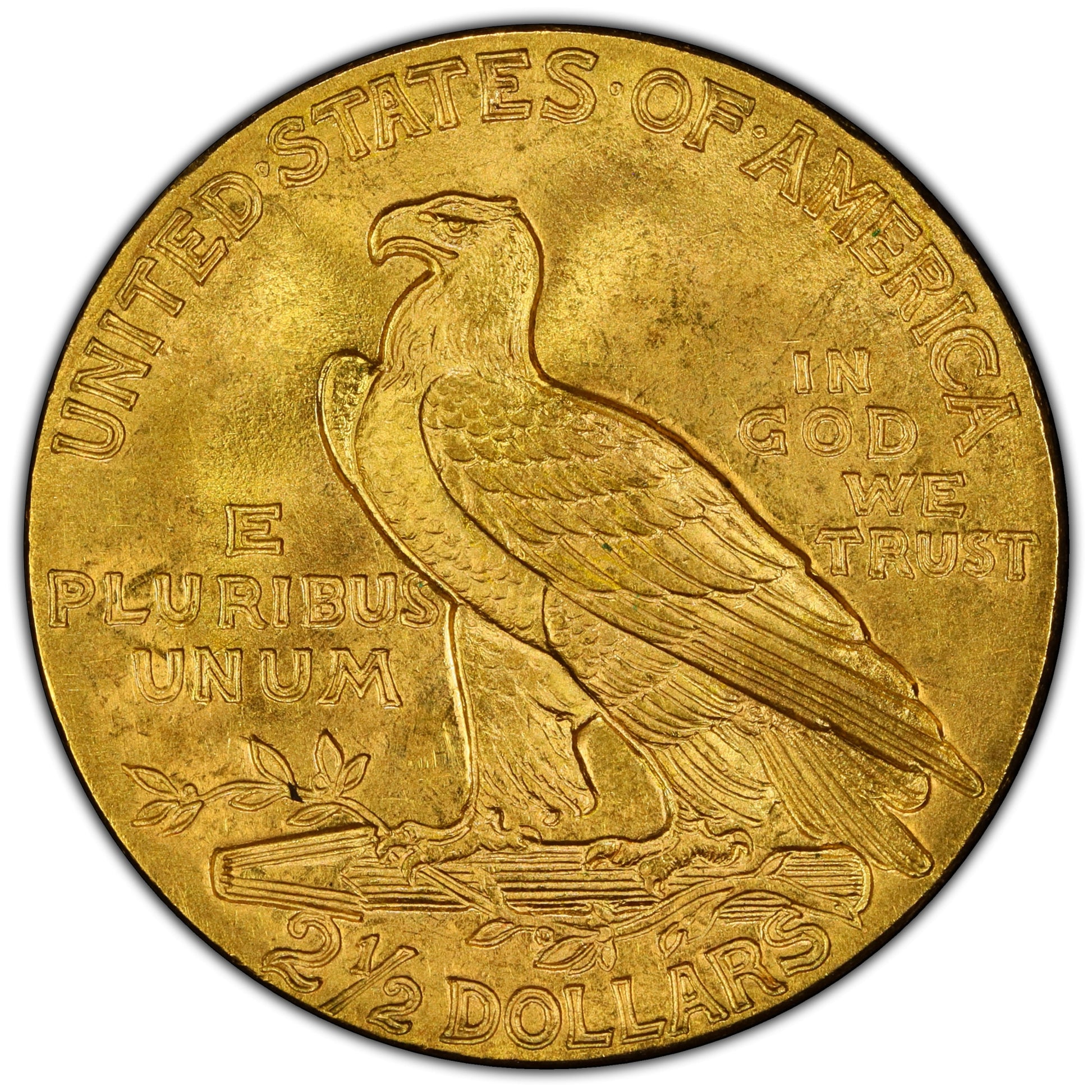 1913 $2.5 Ms65 Pcgs Cac