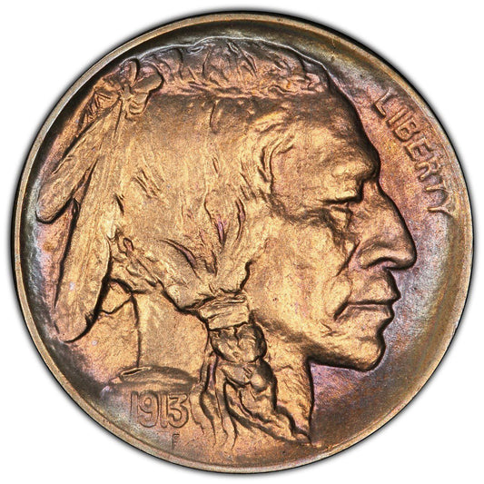 1913-D 5C TYPE 1 MS63 PCGS CAC - Paradime Coins | PCGS NGC CACG CAC Rare US Numismatic Coins For Sale