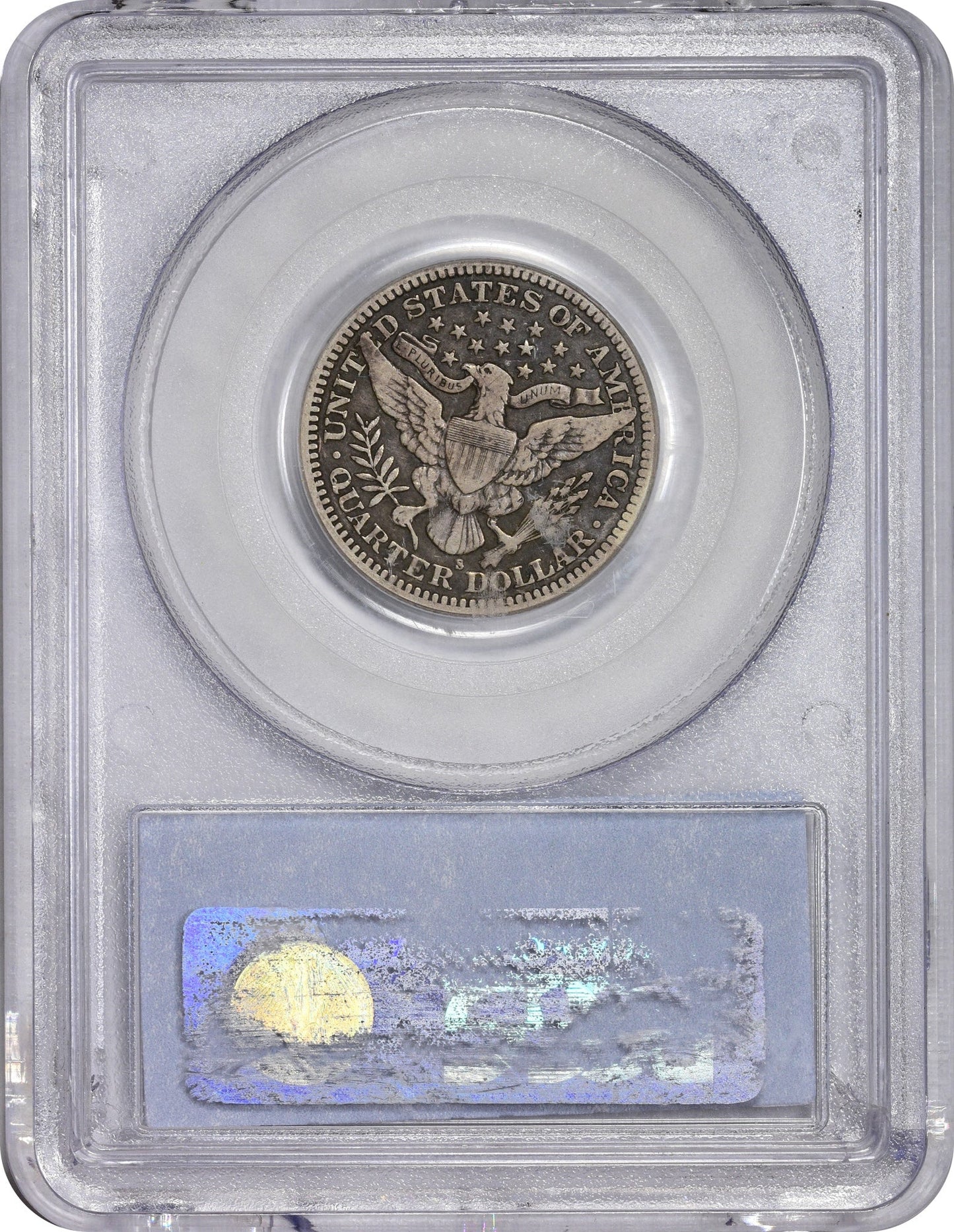 1913-S 25C Vf30 Pcgs Cac