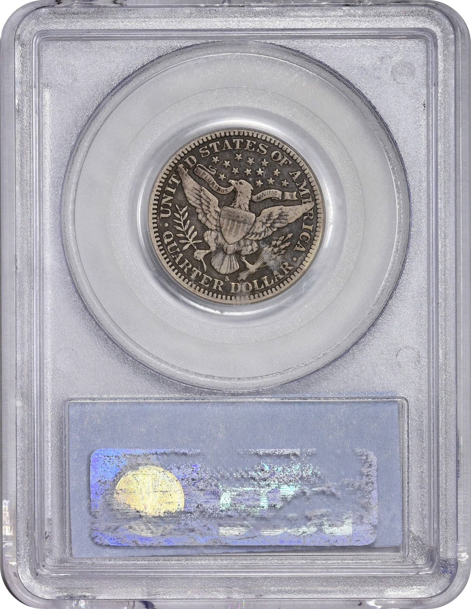 1913-S 25C Vf30 Pcgs Cac