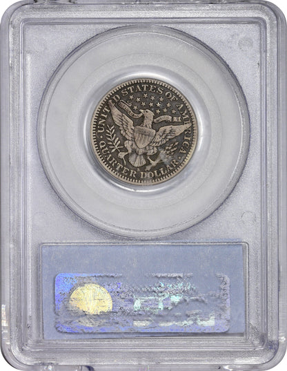 1913-S 25C Vf30 Pcgs Cac