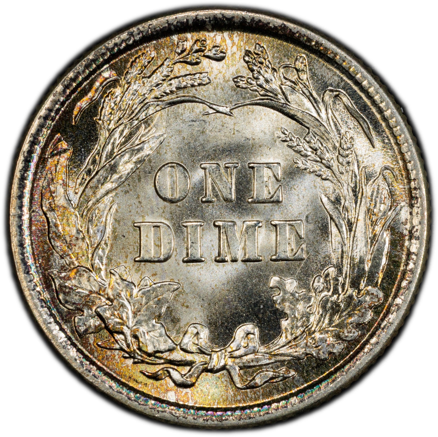 1913 10C MS67 PCGS REVERSE