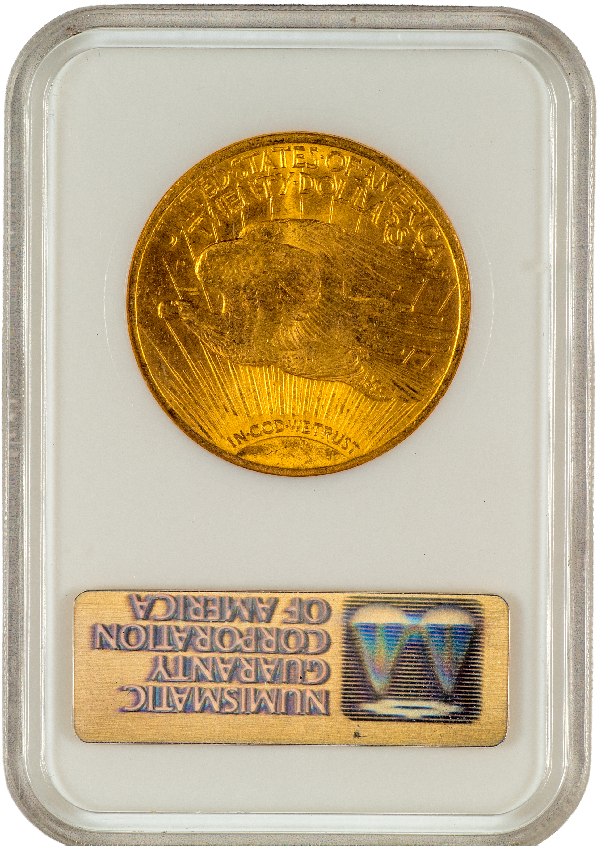 1914-S $20 MS63 OH NGC GOLD CAC – Paradime Coins