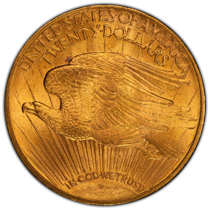 1914-S $20 Ms66 Pcgs Cac