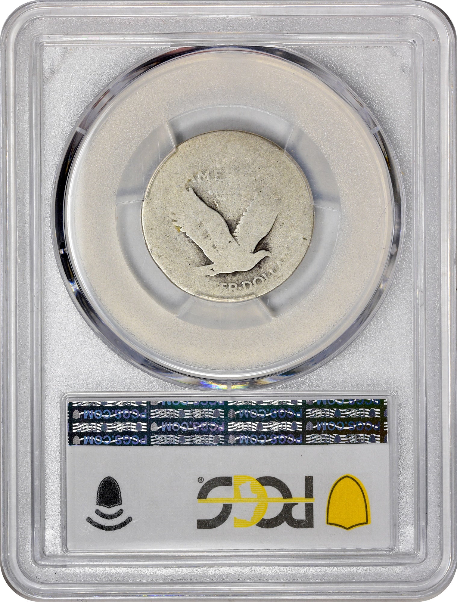 1916 25C STANDING LIBERTY P01 PCGS CAC