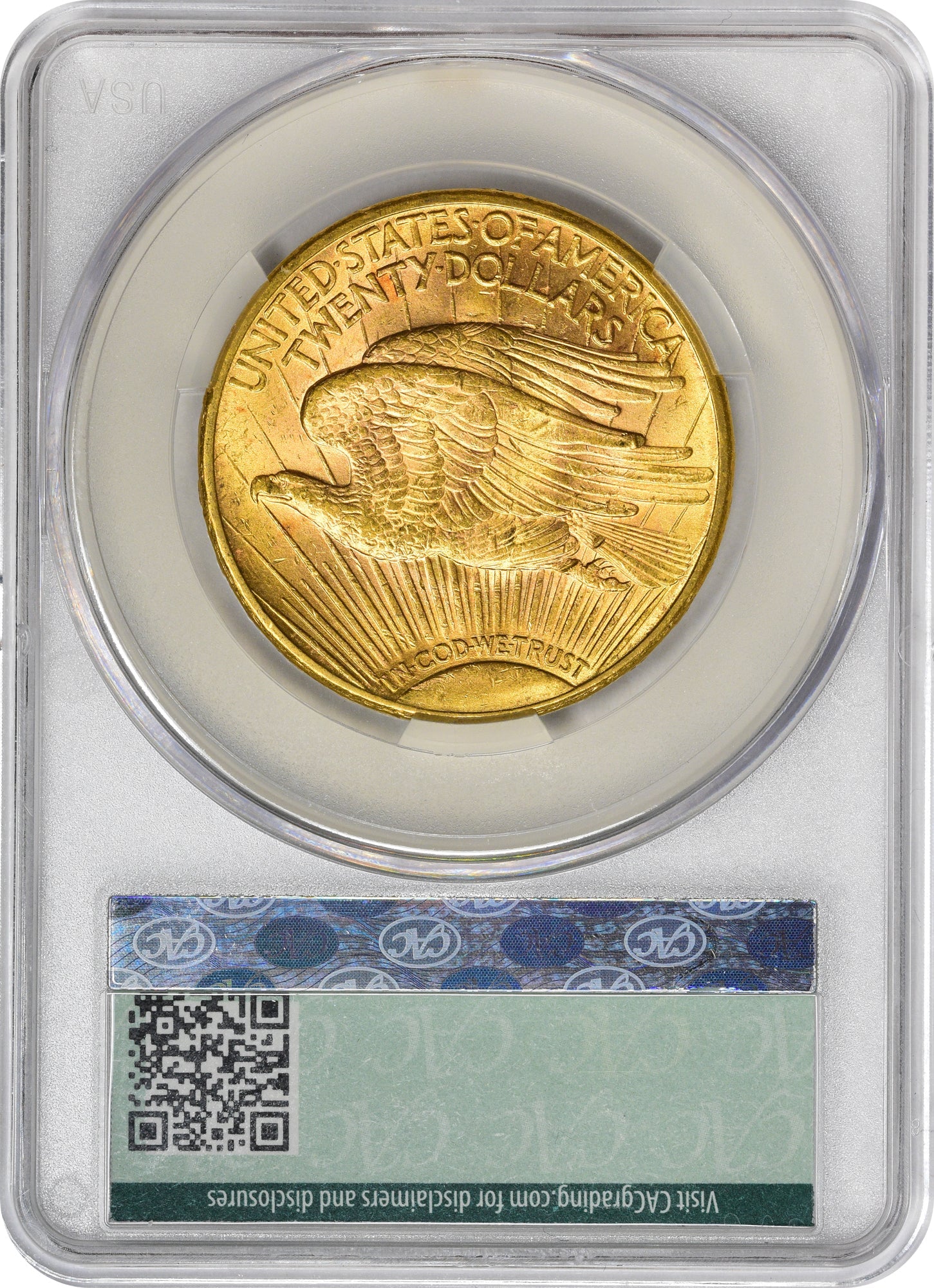 1920 $20 Au58 Cacg