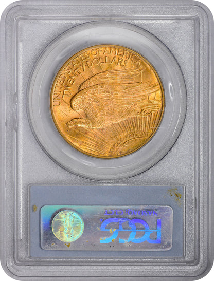 1920 $20 MS64 PCGS REV HOLDER