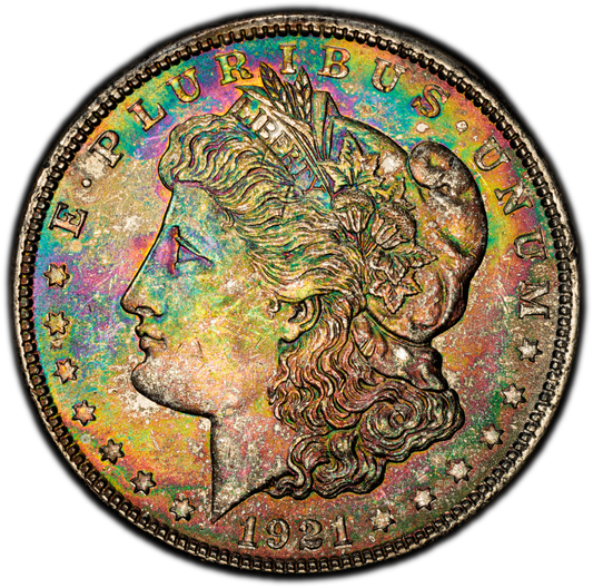 1921 $1 MORGAN MS64 PCGS