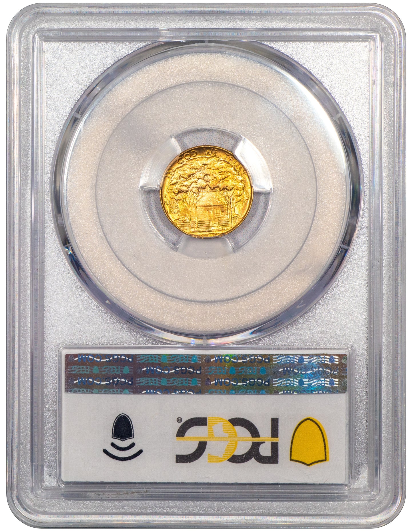 1922 G$1 MEMORIAL GOLD DOLLAR GRANT NO STARS MS67 PCGS CAC