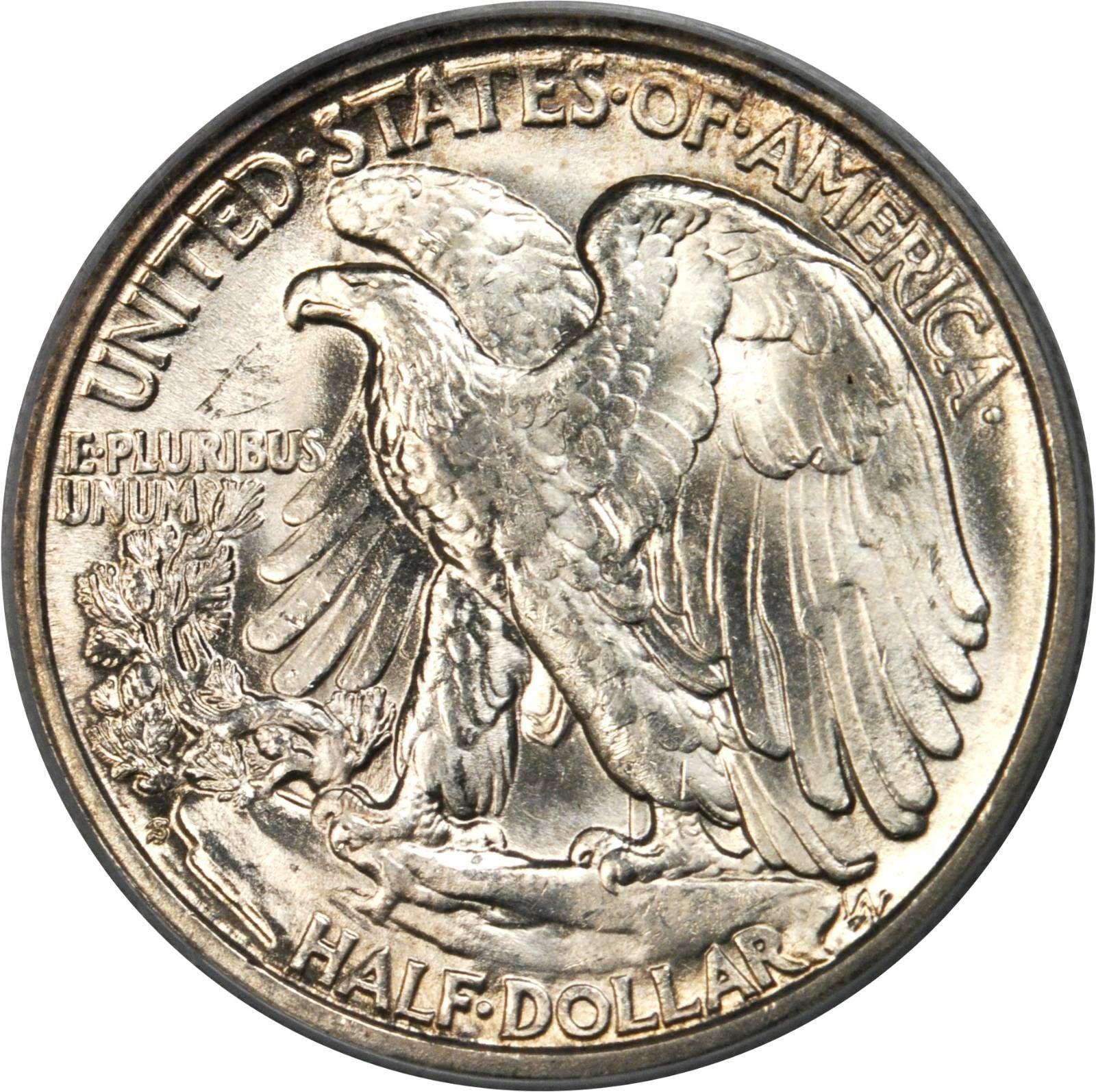 1923-S 50C MS65 PCGS CAC REVERSE