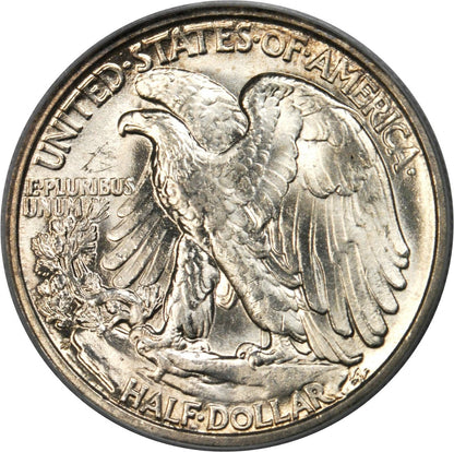 1923-S 50C MS65 PCGS CAC REVERSE