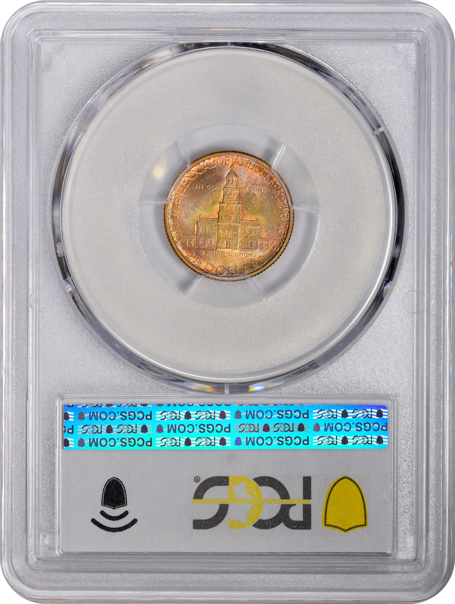 1926 $2.5 SESQUICENTENNIAL MS65 PCGS REV HOLDER