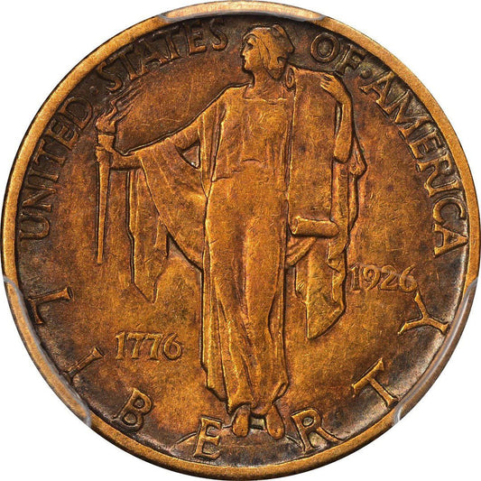 1926 $2.5 SESQUICENTENNIAL XF45 PCGS CAC - Paradime Coins | PCGS NGC CACG CAC Rare US Numismatic Coins For Sale