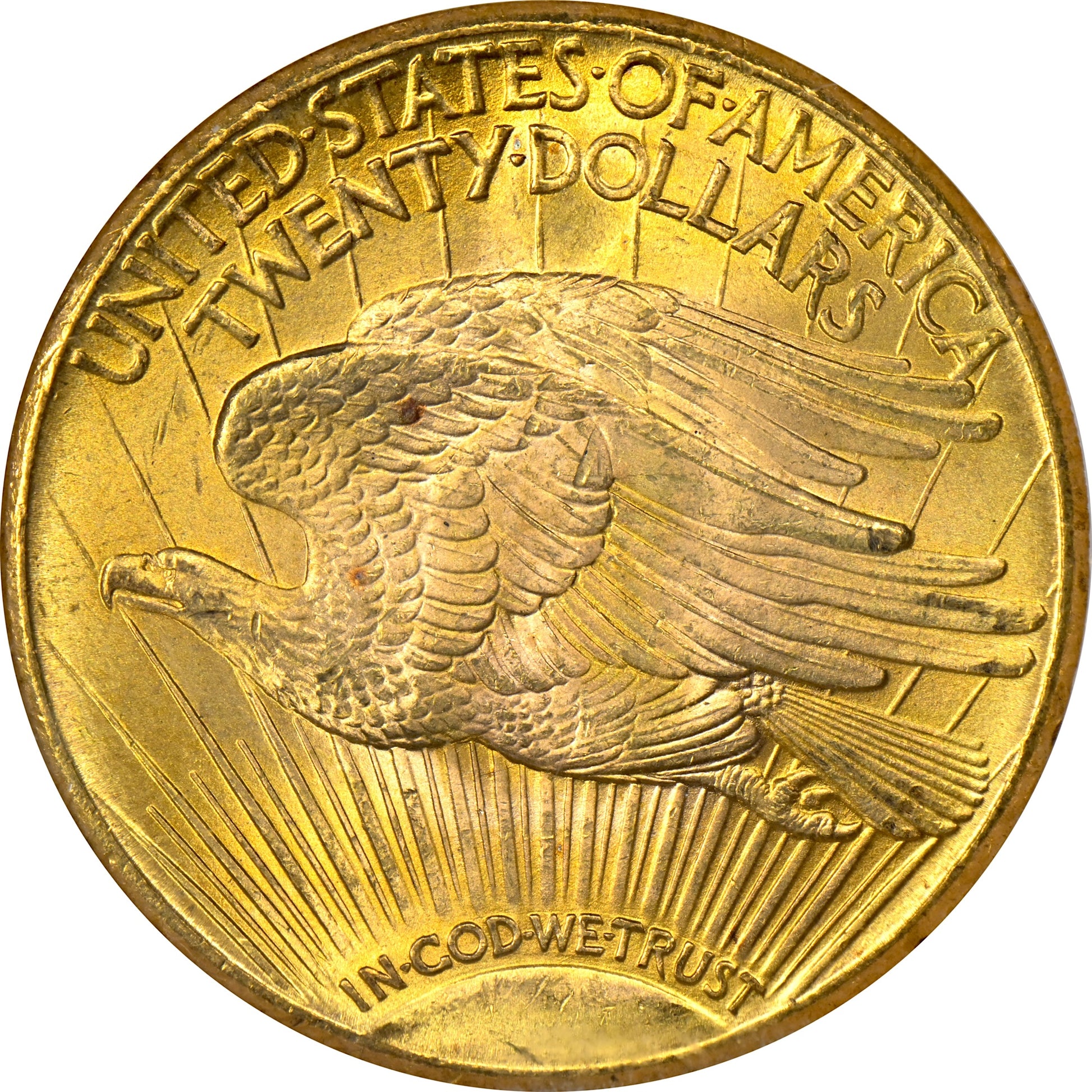 1926 $20 MS65 OH NGC CAC REVERSE