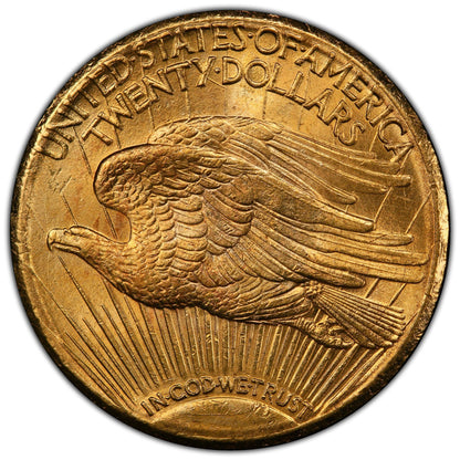 1927-S $20 MS63 PCGS CAC $20