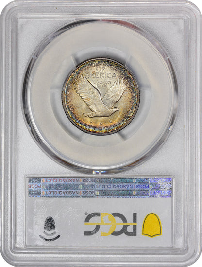 1927 25C MS64 FH PCGS