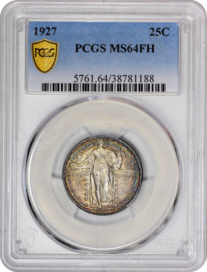 1927 25C MS64 FH PCGS