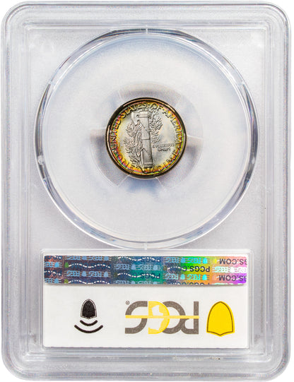 1928 10C MS68 FB PCGS CAC