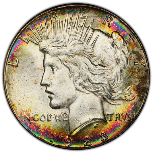 1928 $1 MS63+ PCGS