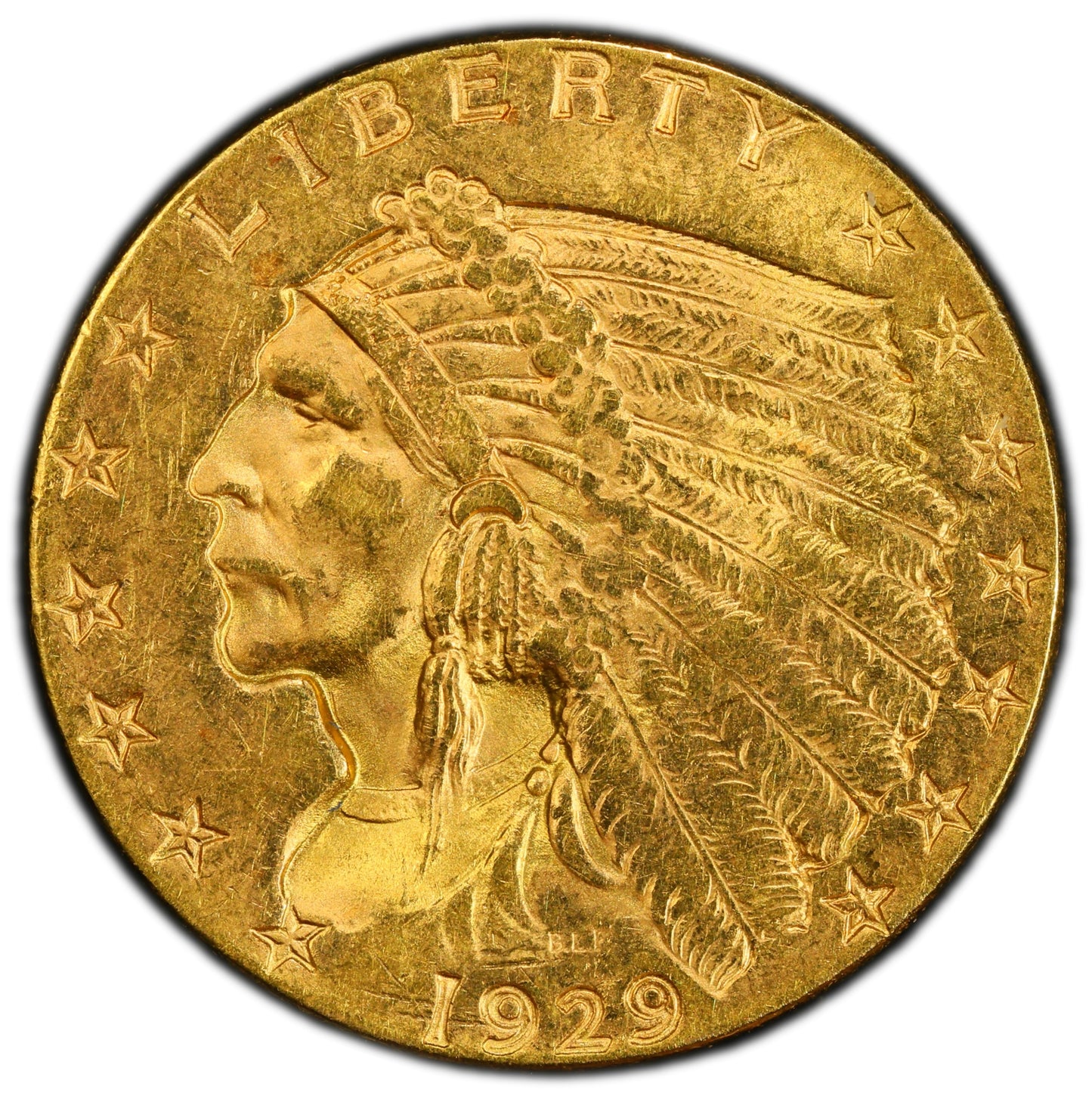 1929 $2.5 MS63+ PCGS