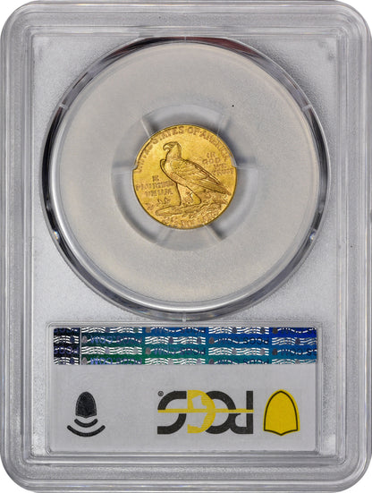 1929 $2.5 MS63+ PCGS