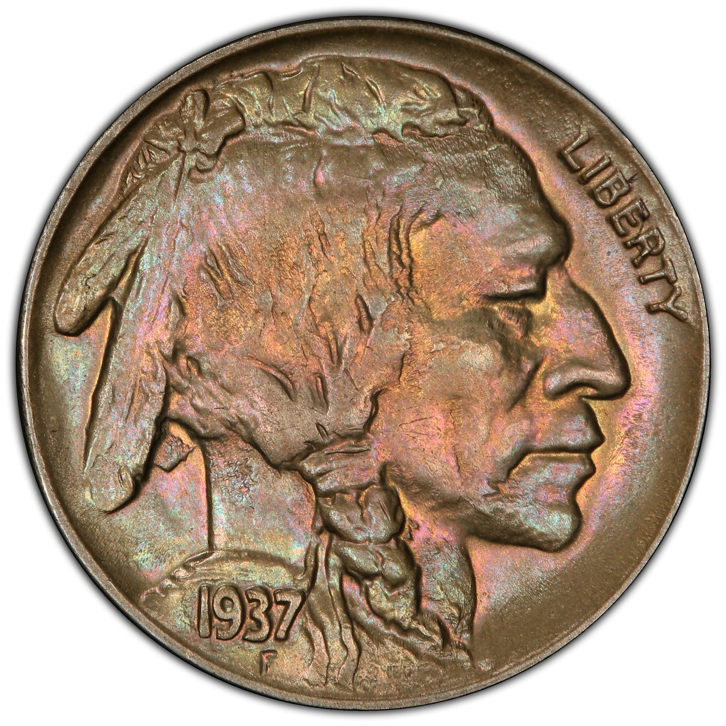 1937-D 5C 3 LEGS MS64 PCGS