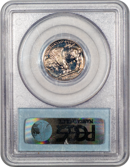 1937 Proof Buffalo Nickel 5C PR67 PCGS CAC REVERSE HOLDER