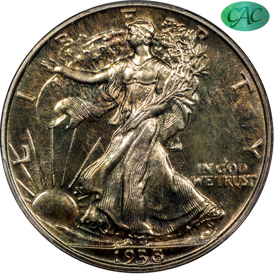 1938 50C PR66 PCGS CAC - 50C