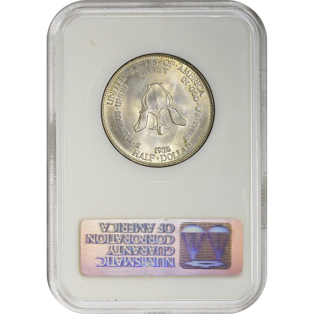 1938 50C NEW ROCHELLE MS65 OH NGC GOLD CAC - Paradime Coins | PCGS NGC CACG CAC Rare US Numismatic Coins For Sale