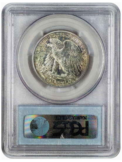 1938 50C WALKING LIBERTY HALF DOLLAR PR66 PCGS CAC