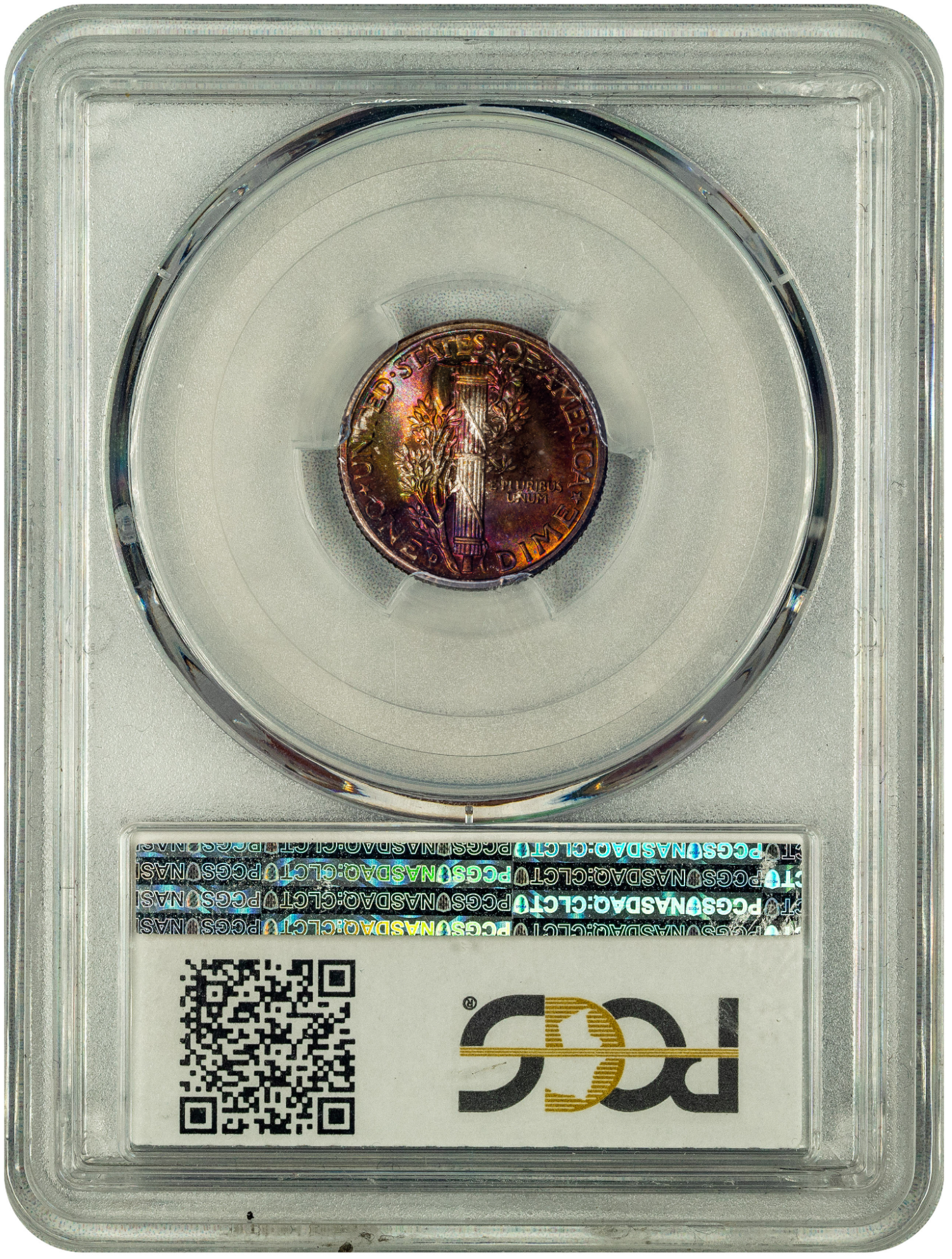 1939-D 10C DENVER MERCURY DIME MS68+ FB PCGS CAC HOLDER