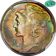 1945 10C MS68 PCGS CAC