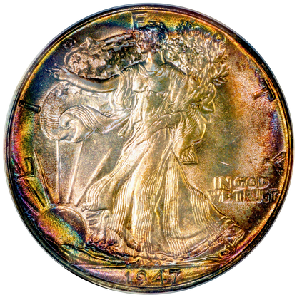 1947 50C MS64 PCGS