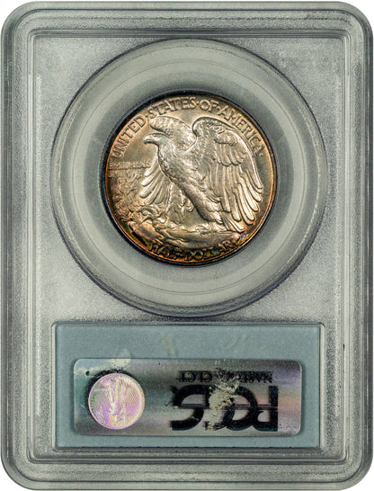 1947 50C MS64 PCGS REVERSE HOLDER