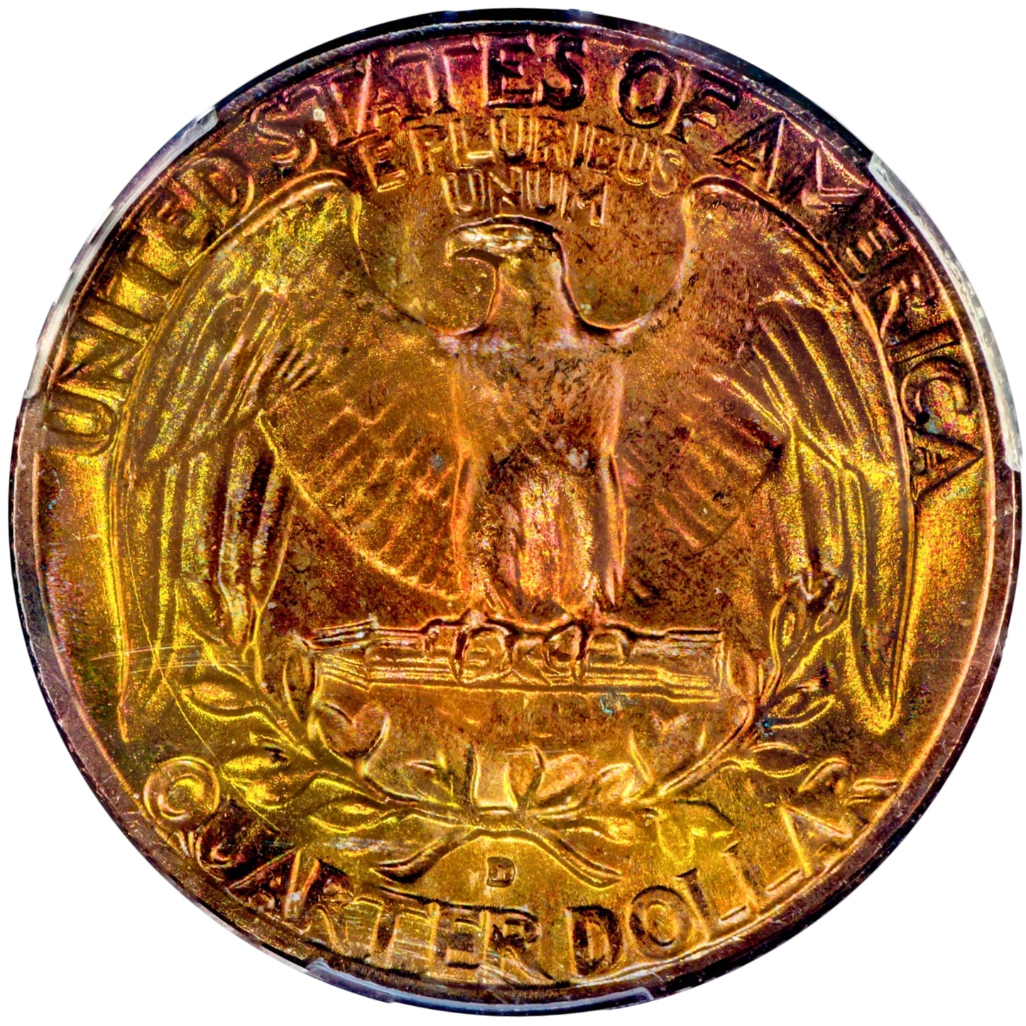 1964-D 25C Washington Quarter MS68 PCGS
