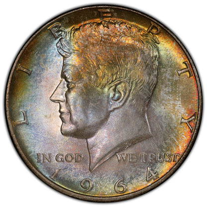 1964-D 50C MS67+ PCGS QA