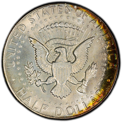 1970-D 50C KENNEDY HALF DOLLAR MS67 PCGS QA