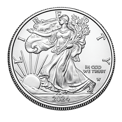1 oz American Silver Eagle Coin BU - Random Year