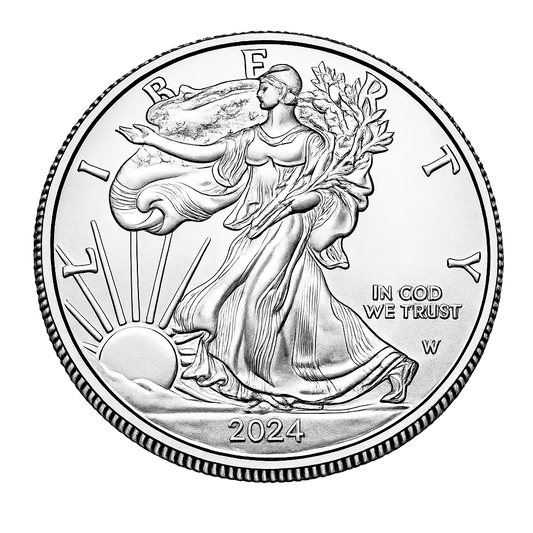 1 oz American Silver Eagle Coin BU - Random Year
