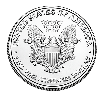 1 oz American Silver Eagle Coin BU - Random Year