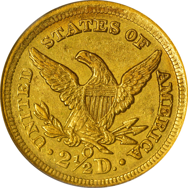 1845-O $2.5 AU53 PCGS - Paradime Coins | PCGS NGC CACG CAC Rare US Numismatic Coins For Sale