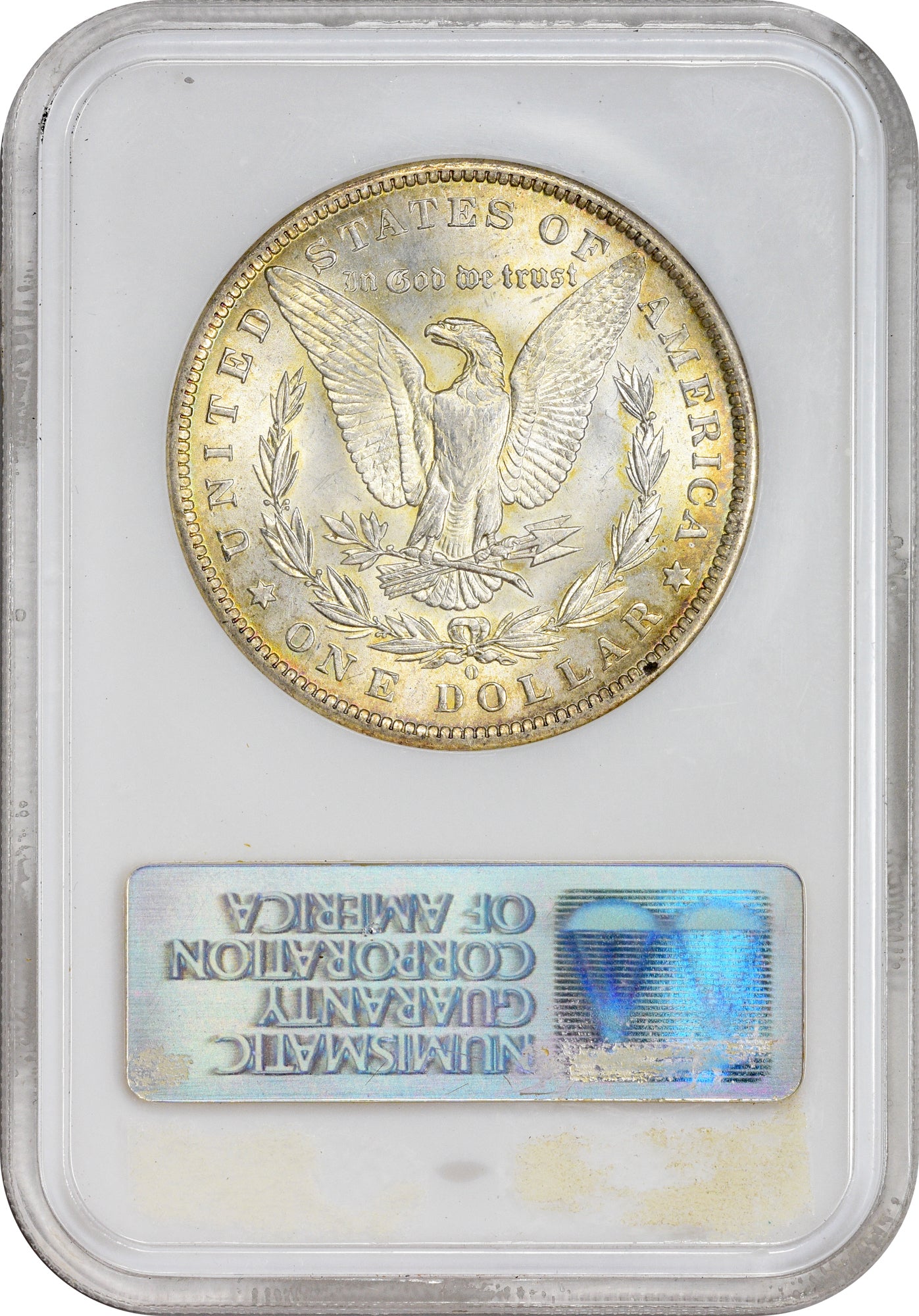 1884-O $1 MS64 NGC OH