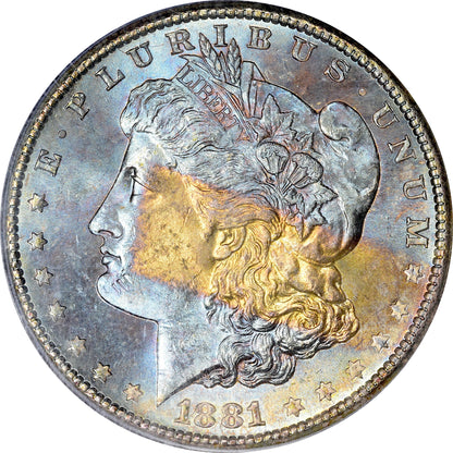 1881-S $1 MS63 PCGS FRONT