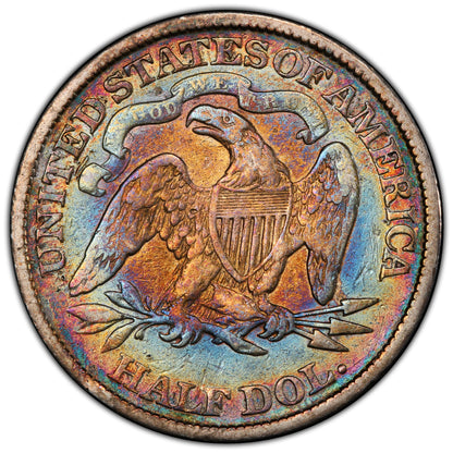 1873 50C F12 NO ARROWS CLOSED 3 PCGS