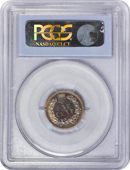 1868 1C PR64 RB PCGS CAC EEPS