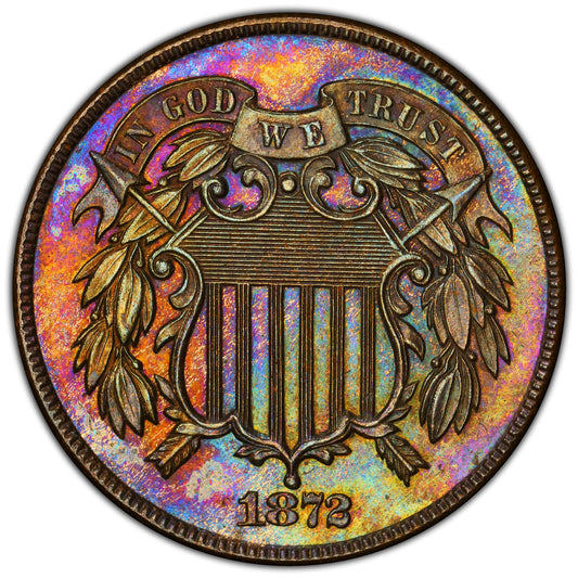 1872 2C PR64 BN PCGS