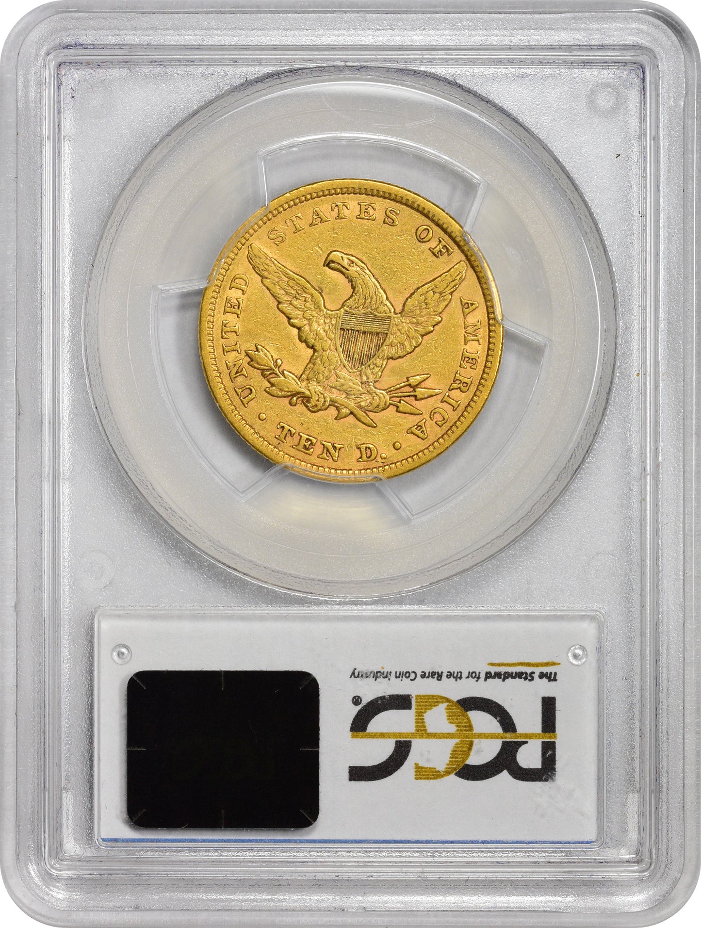 1854 $10 XF45 PCGS CAC