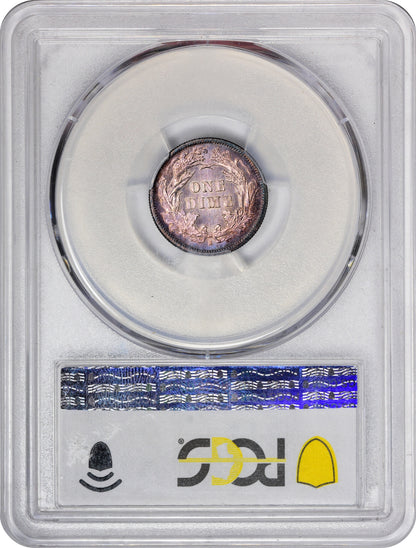 1877-S 10C MS64 PCGS CAC