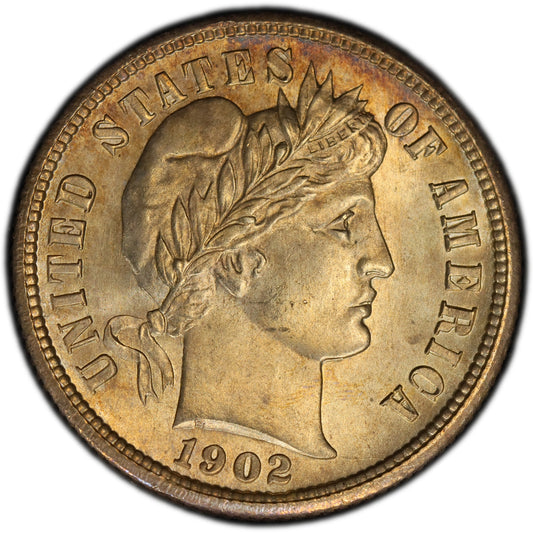 1902-S 10C MS66+ PCGS CAC