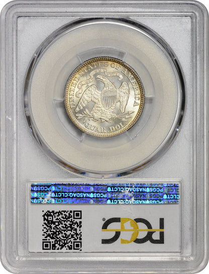 1889 25C MS66+ PCGS CAC